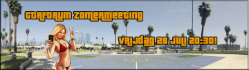 Zomermeeting 28 juli 20:30