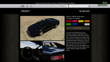 GTA Online Ardent