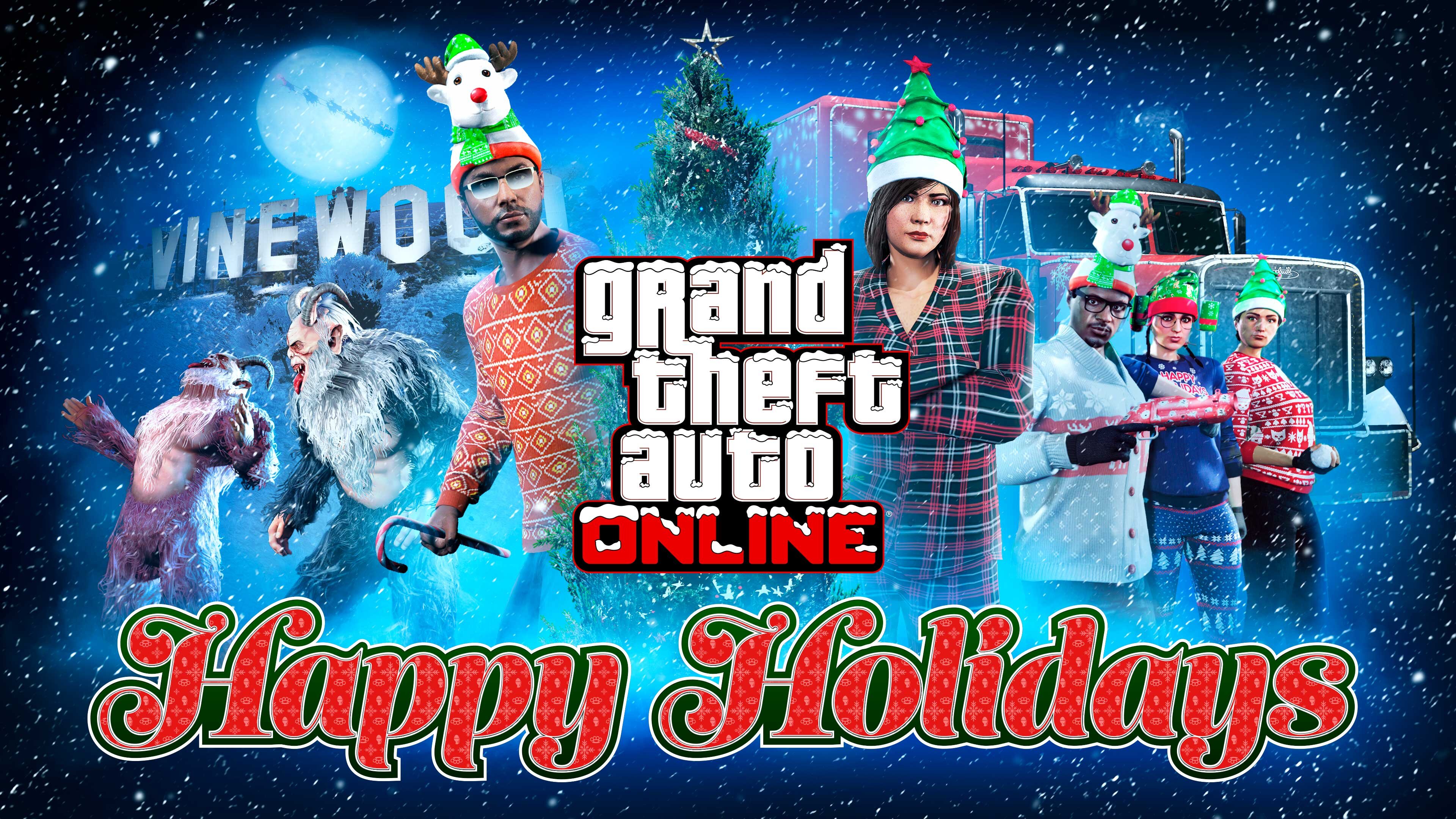 More information about "Vier Kerstmis op GTA Online"
