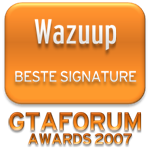 Forum Awards 2007 - Beste Signature