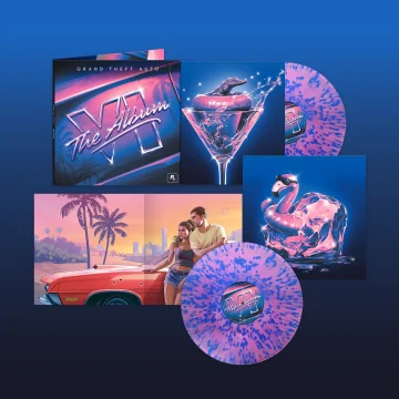 Grand Theft Auto VI - The Album Art vinyl
