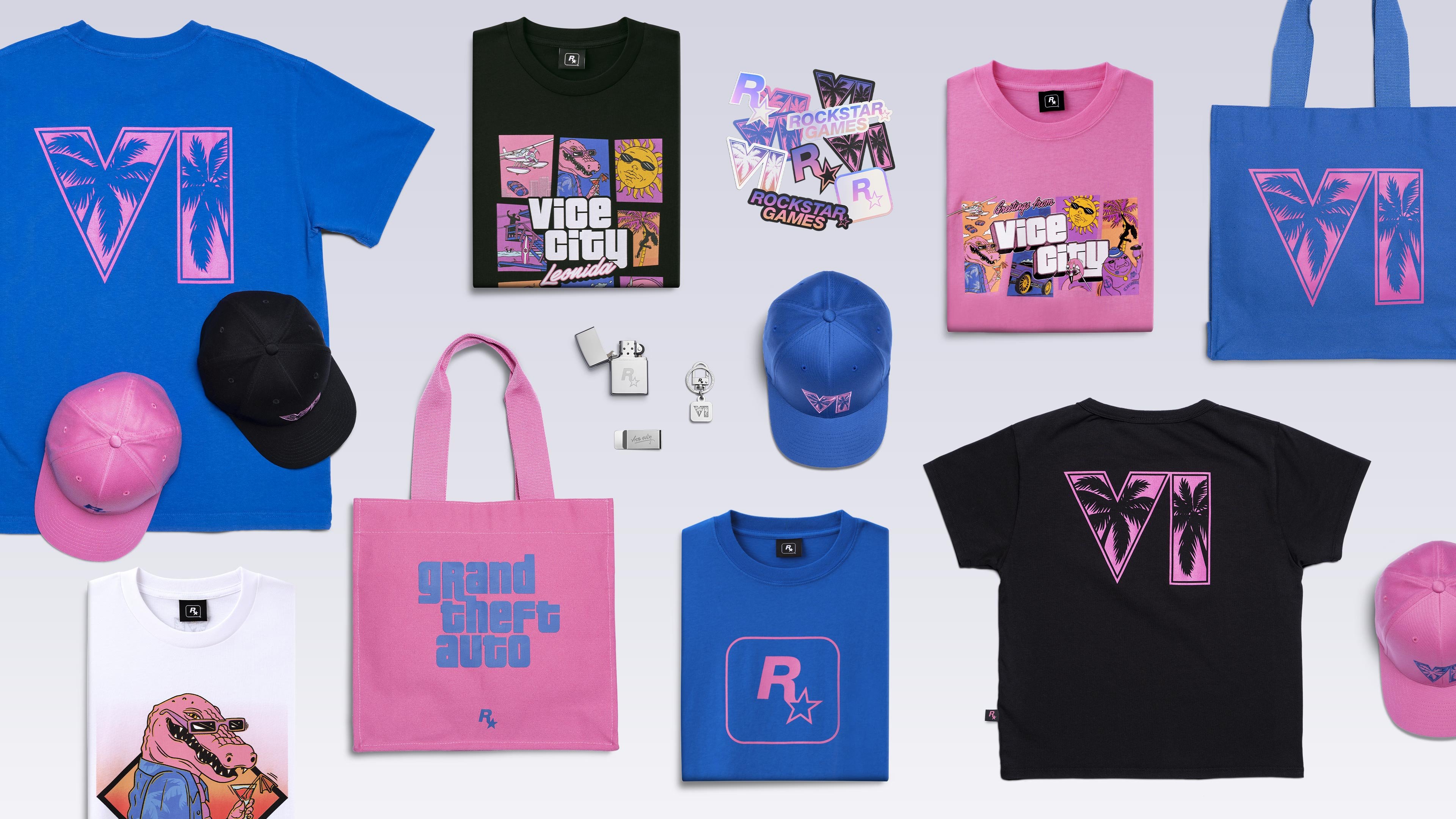 Officiële GTA6-merchandise nu te koop in Rockstar Store!