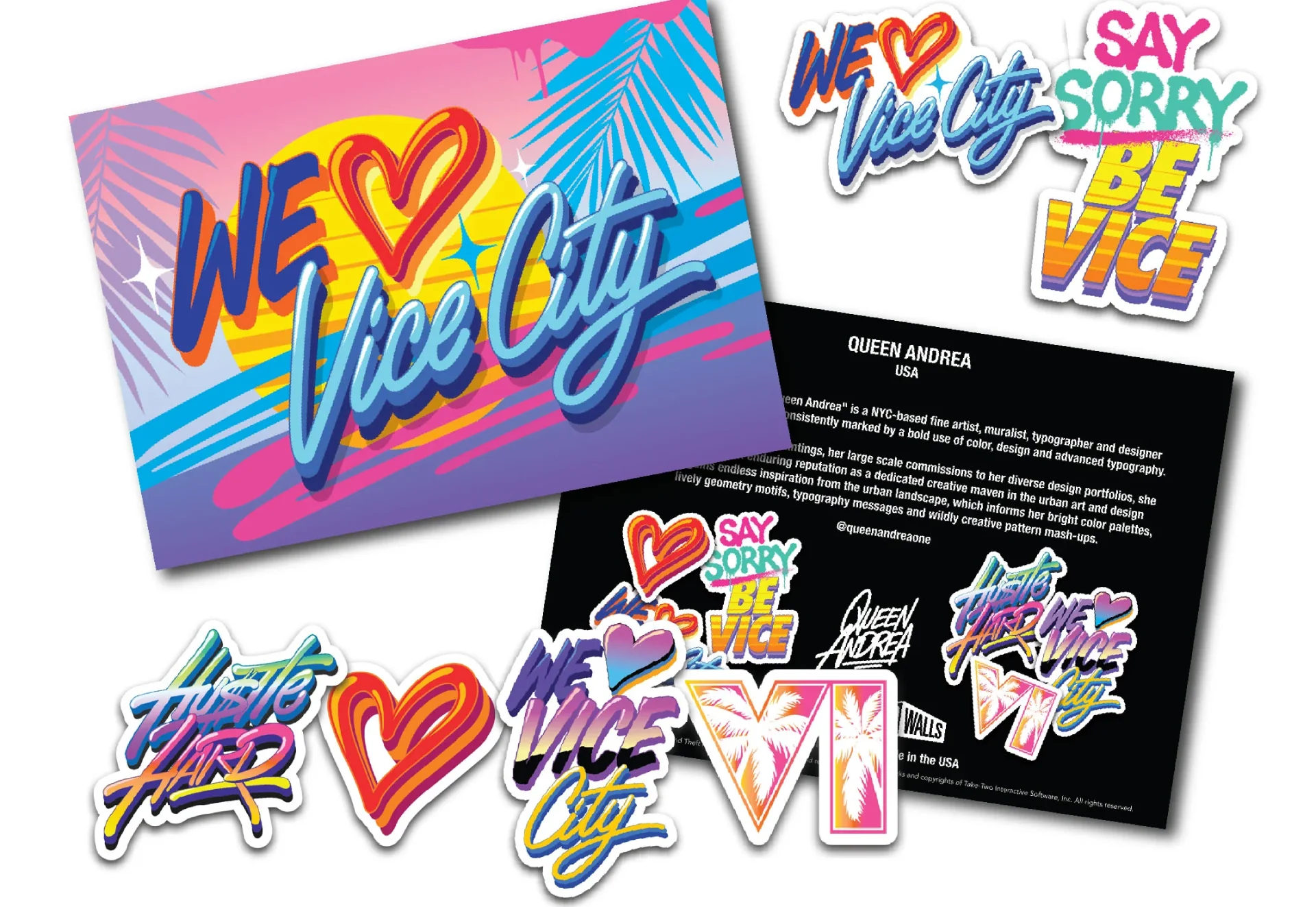 Vice City-kunst nu ook om aan te trekken: Wynwood Walls lanceert GTA6 collectie!